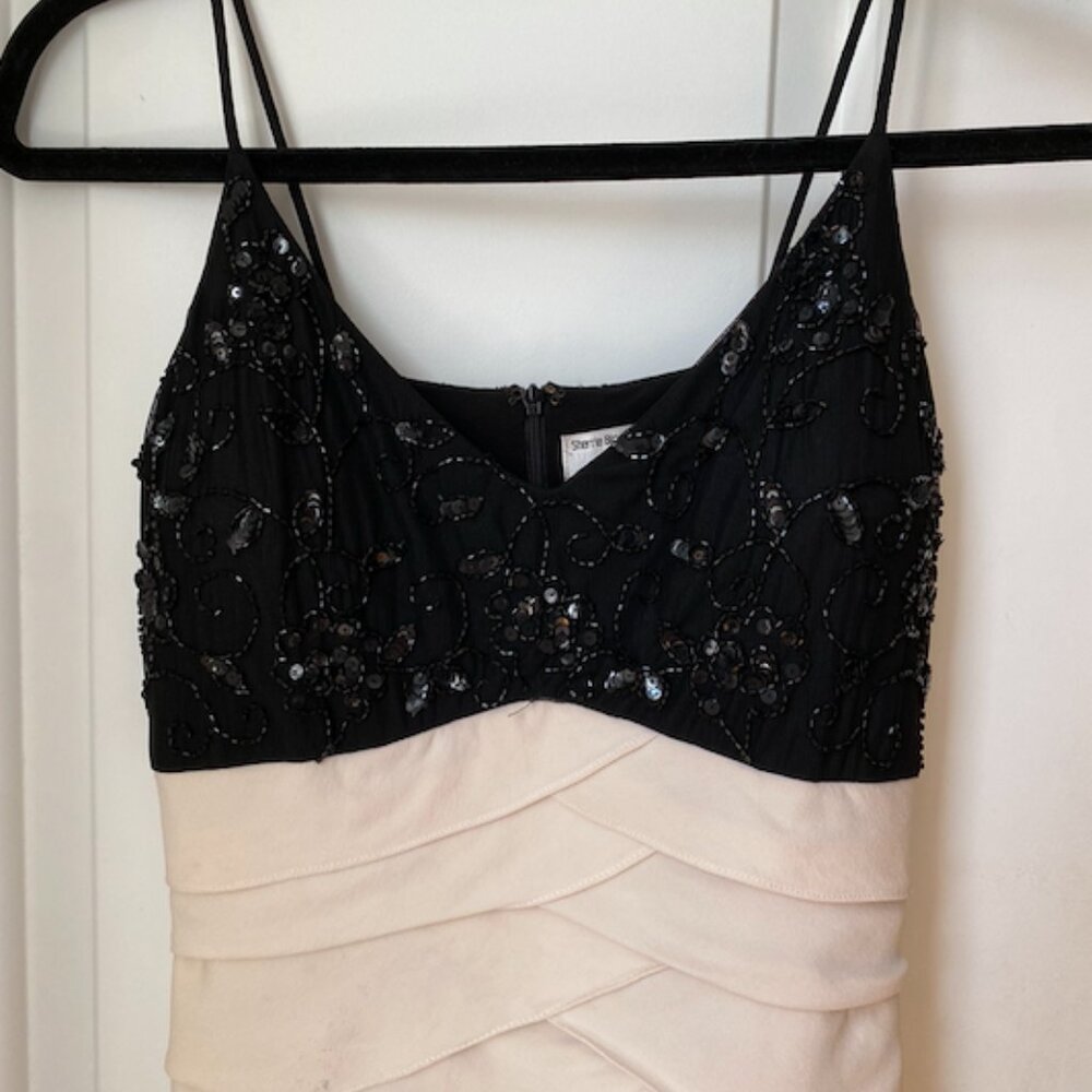 Vintage Y2K Beaded Ruffles Minidress